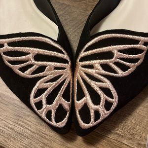 New Sophia Webster Bibi Butterfly Flats size 38